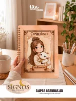 Signos 2026 - Combo Capas (cute + zodíaco) + Miolos básicos - Imagem 12