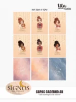 Signos 2026 - Combo Capas (cute + zodíaco) + Miolos básicos - Imagem 23