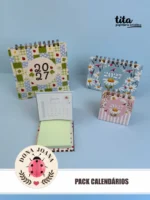 Dona Joana - Pack Calendários ( português e español) + Vídeo aula