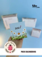 Dona Joana - Pack Calendários ( português e español) + Vídeo aula - Imagem 4