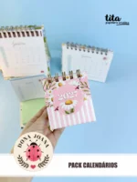 Dona Joana - Pack Calendários ( português e español) + Vídeo aula - Imagem 6