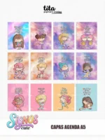 Signos 2026 - Combo Capas (cute + zodíaco) + Miolos básicos - Imagem 15