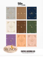 Signos 2026 - Combo Capas (cute + zodíaco) + Miolos básicos - Imagem 14