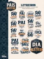 Pais 2026 - Combo Ilustrações e Papéis - Imagem 6