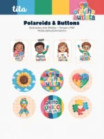 Orgulho Autista - Combo de Ilustrações e Papéis - Imagem 6