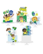 Arquivo de Corte Topos de Bolo CRAQUES DA COPA