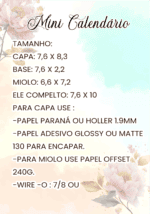 Arquivo Mini Calendário 2027 - Imagem 6