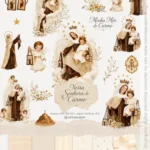 Kit Ilustrações Nossa Senhora do Carmo 2