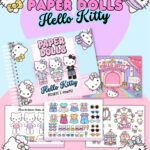 Livrinho Colorido Paper Hello Kitty