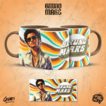 Bruno Mars com Pop Arte (Canecas + Camisetas) - Imagem 21