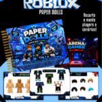 Livrinho Colorido Paper Dolls Roblox