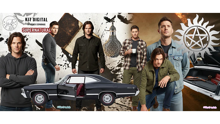 404 (2) Kit Digital SuperNatural - Imagem 1