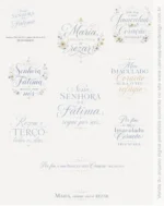 Kit Digital Ilustrações Nossa Senhora de Fátima 2 - Imagem 6