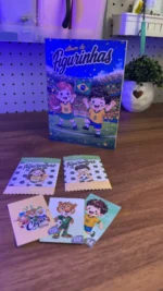 Arquivo Álbum de figurinhas + bolsinha para caderno - Imagem 2