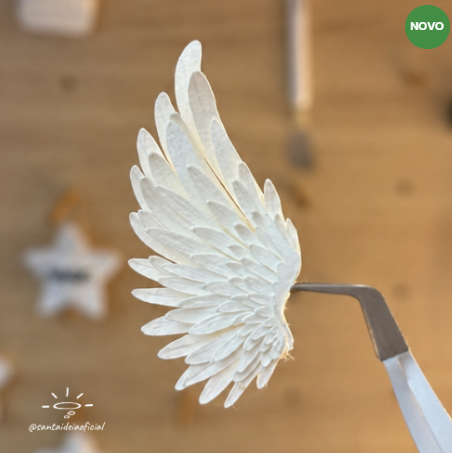 Asas de Anjo em Camadas Asas de Anjo em Camadas - Imagem 1