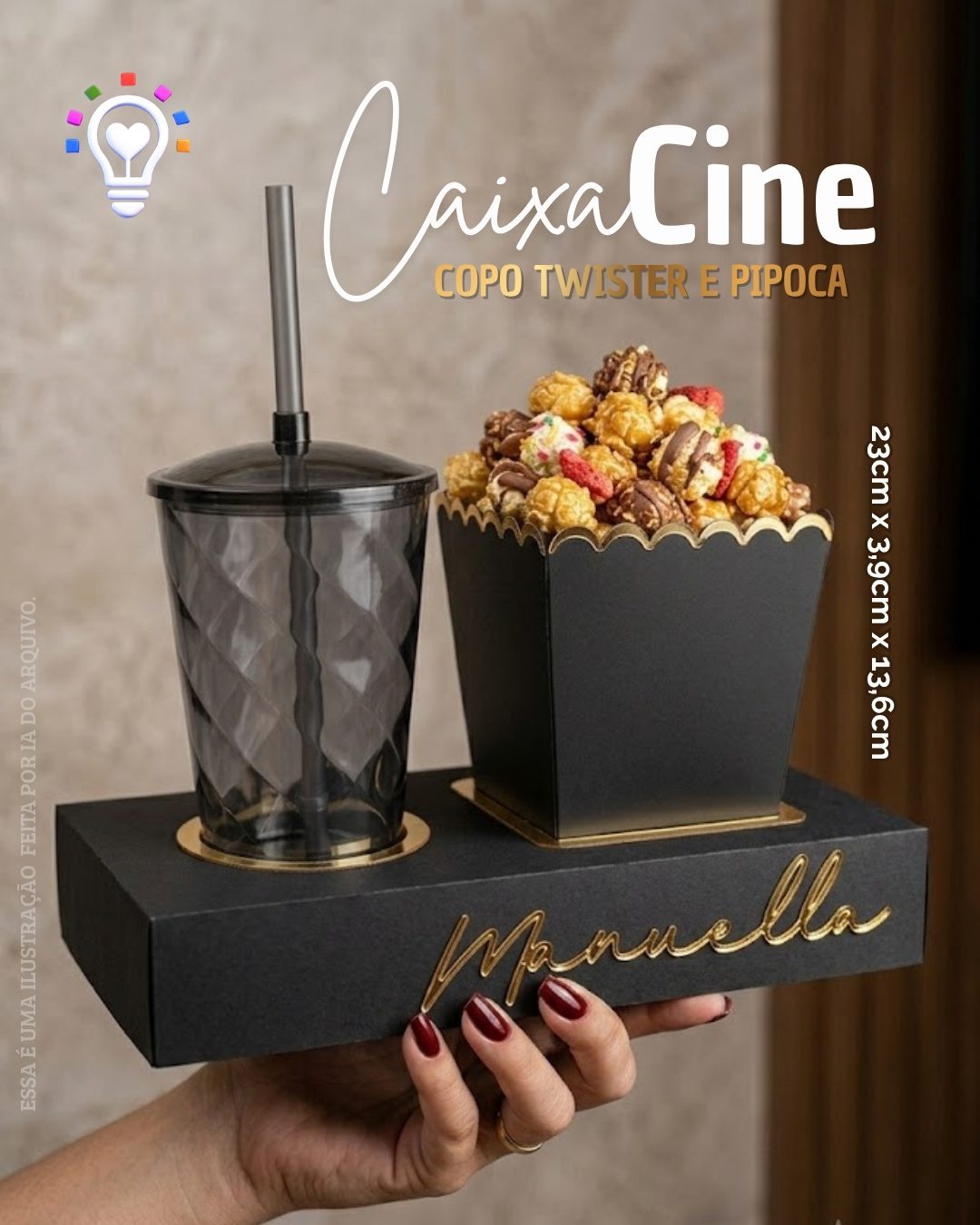 CAIXA CINE ARQUIVO DE CORTE CAIXA CINEMA - Imagem 1