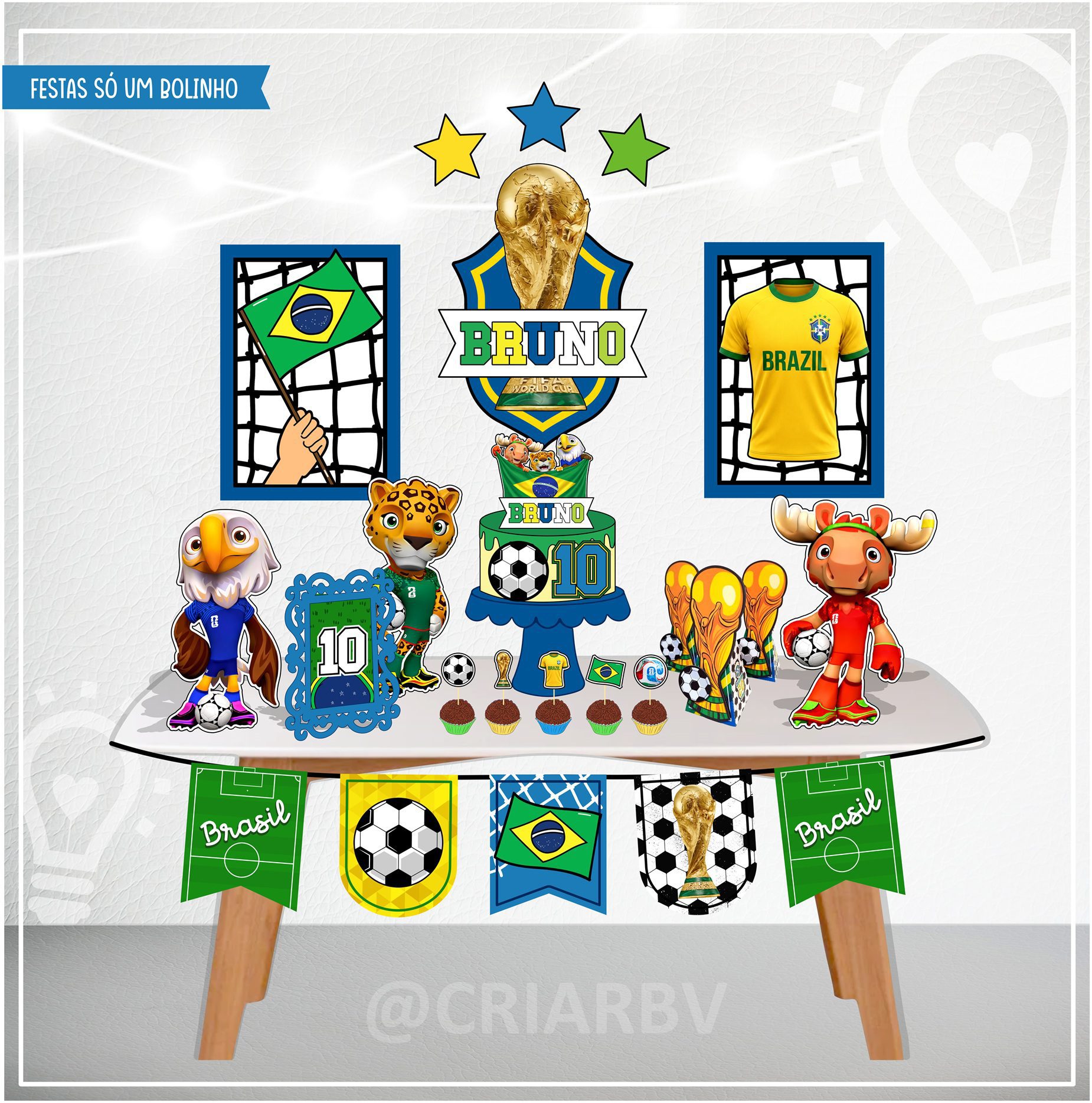 COPA 18 Copa do Mundo - Coletiva Festa Pronta - Imagem 1