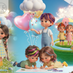 Kit Digital Chuva de Amor