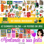 Kit Digital Brasilidade