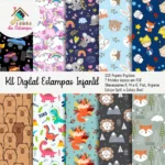 Kit Digital - Estampas Infantil
