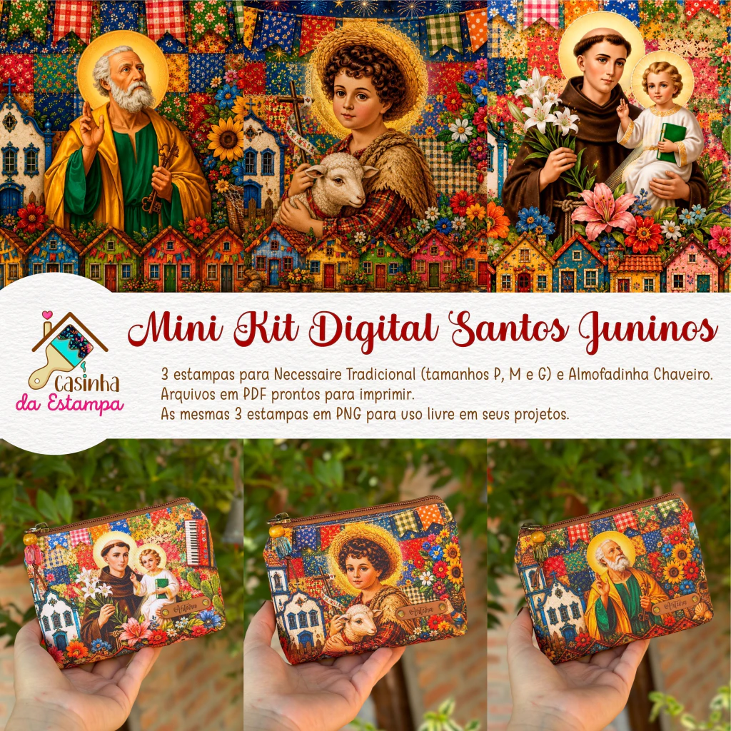 Mini Kit Digital - Santos Juninos Mini Kit Digital - Santos Juninos - Imagem 1