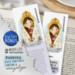Kit 50 Marcadores de Santinhos — Prontos para Imprimir Volume 1 - Imagem 9