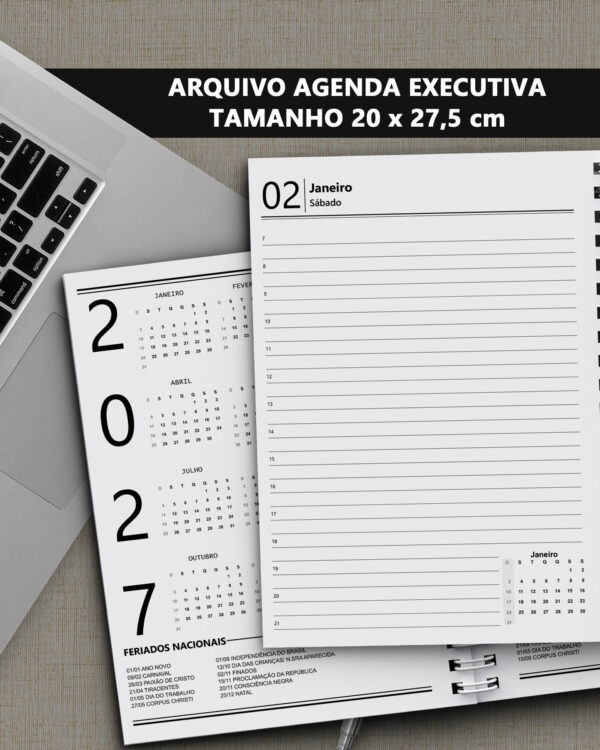 arquivo_digital_agenda_2027_executiva_corporativa_office_1DPP_tamanho_A4_20x275-600x750 Arquivo Agenda Executiva 2027 tamanho 20 x 27.5 cm A4 com 1 dia por página - Imagem 1