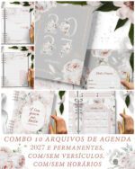 ARQUIVO COMBO 10 Agendas 2027 e Permanente COM e SEM VERSÍCULOS e HORÁRIOS Believe