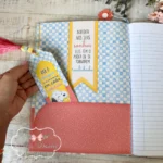 Arte caderno brochura grande Snoopy - Imagem 5