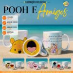 ESTAMPA POOH E AMIGOS BOCÃO CANECAS