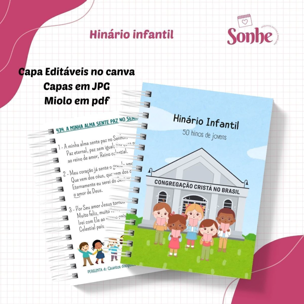 hinario-infantil-3-6c4b2870cf4e5b48a517631421096670-1024-1024 Arquivo digital Hinário Infantil CCB - Imagem 1