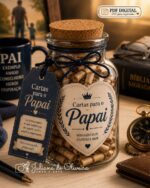 Artes para Pote de Mensagens – Cartas para o Papai