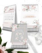 Arquivo Kit Calendários 2027 de Mesa A5 A6 e Calendário Marca Página Believe - Imagem 3