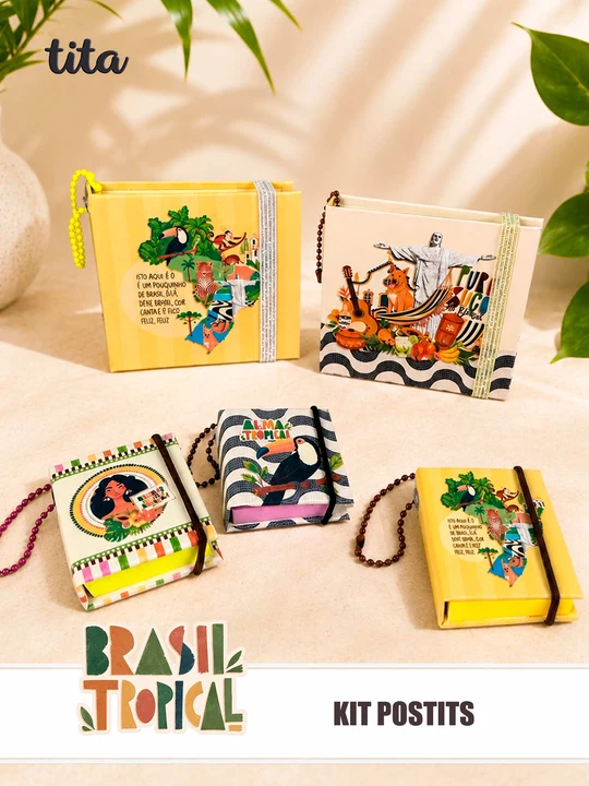 preview_postit1_191acbc1-b47d-4066-b53a-1f3879d2de79_540x Brasil Tropical - Kit Postits - Imagem 1