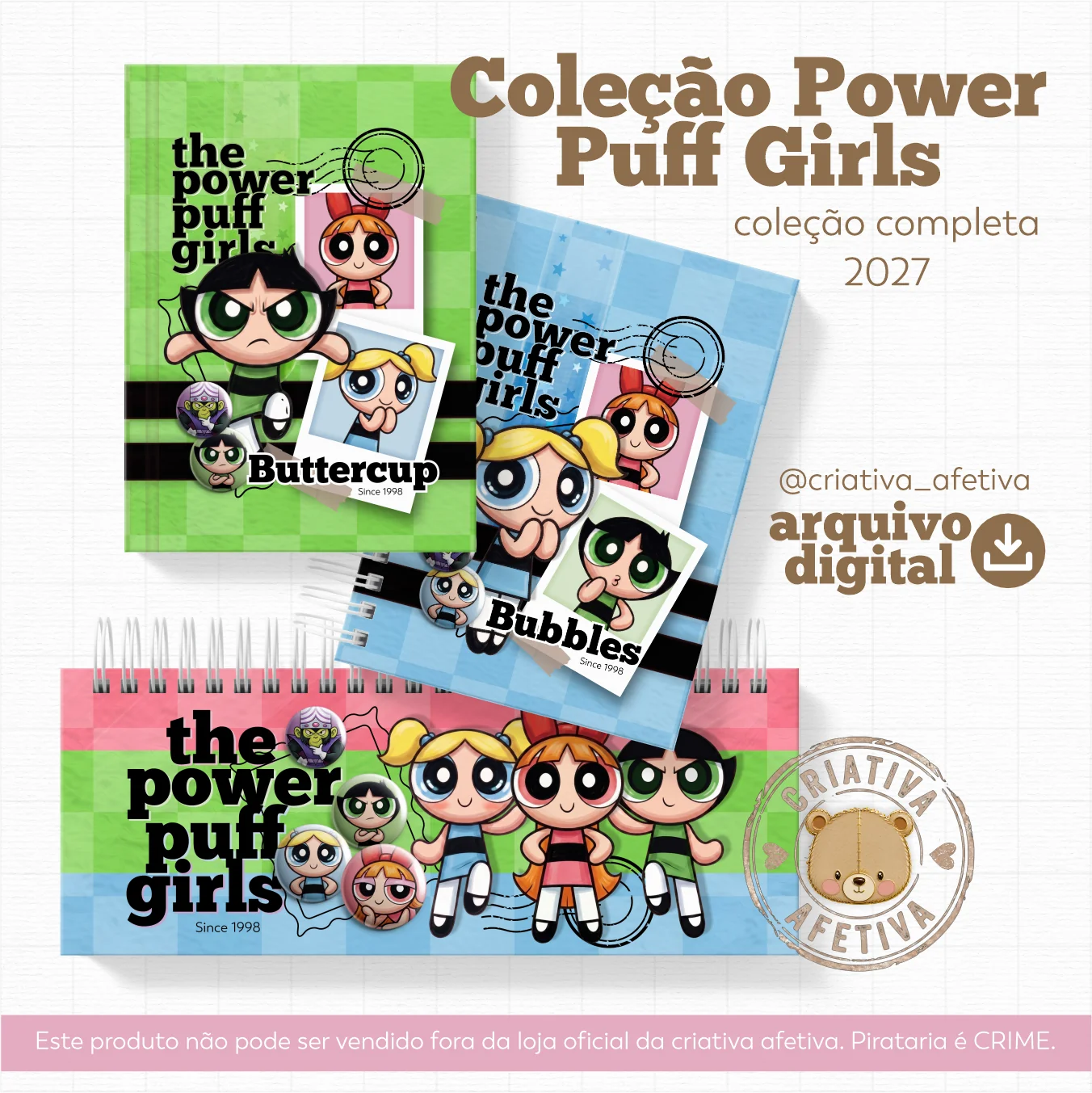 4-13 Coleção Completa Meninas Super Poderosas - Imagem 1