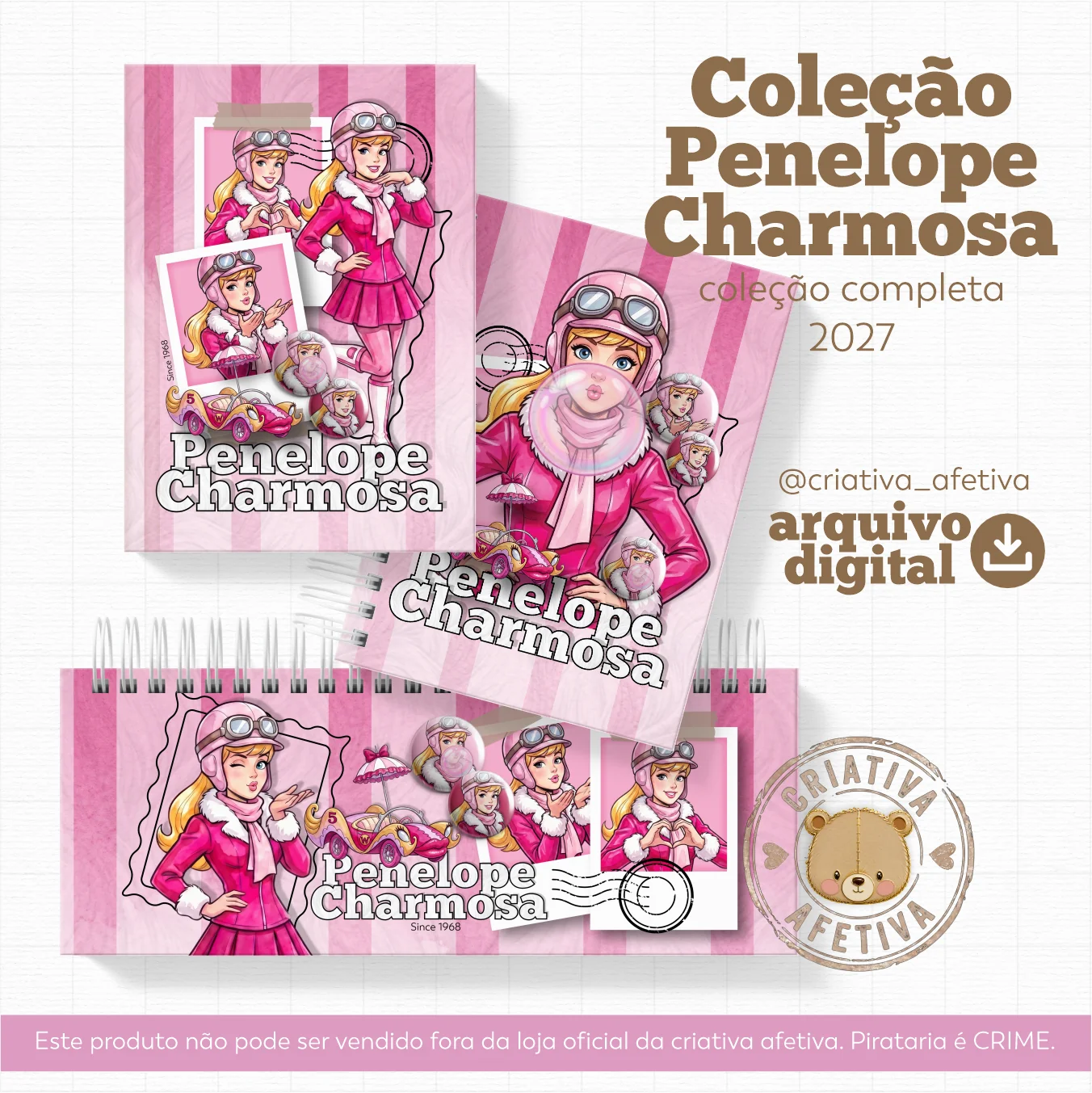 6 Coleção Completa Penélope Charmosa - Imagem 1