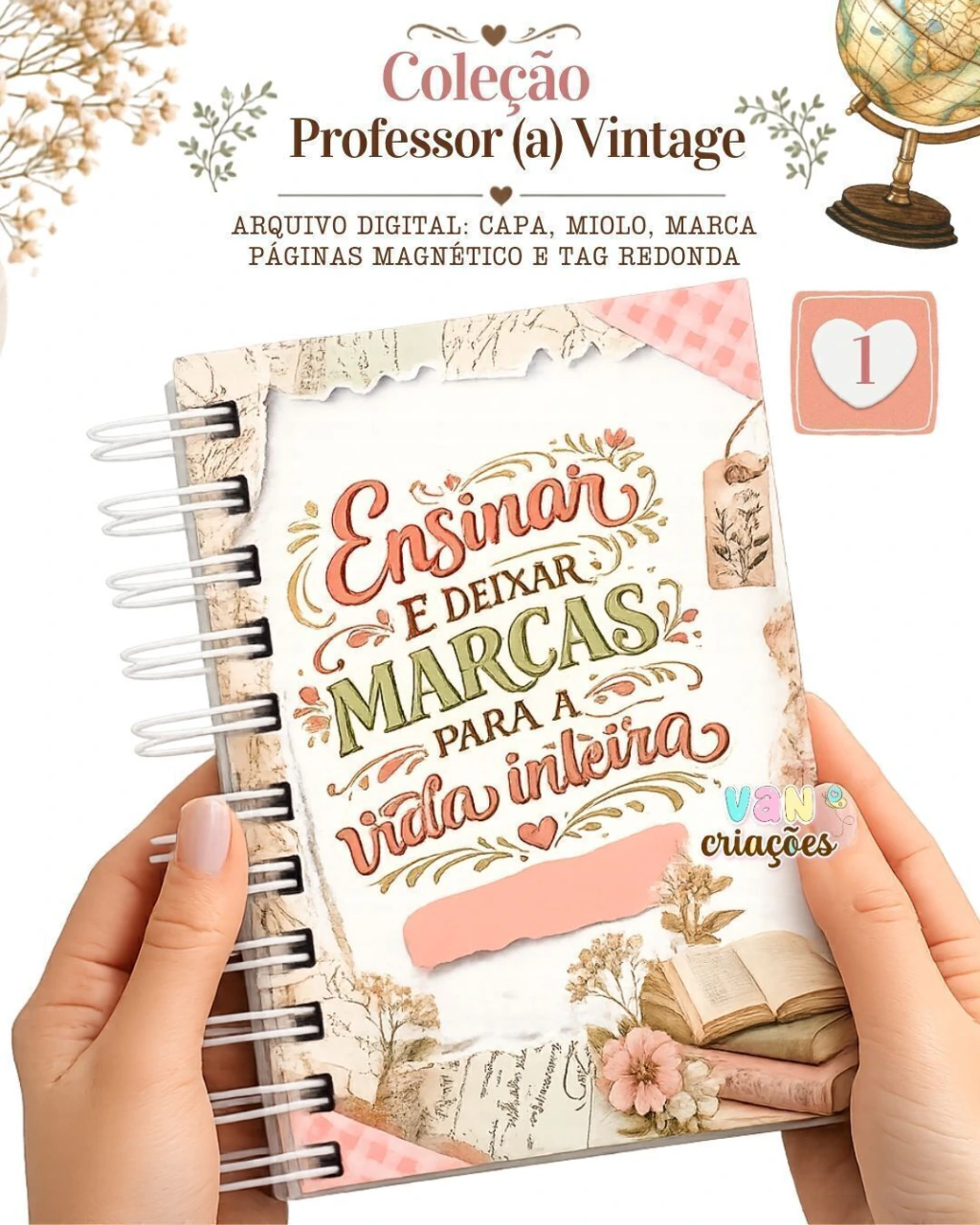 mockup-professor-vintage-c82d4527b115e9b98917862925325254-1024-1024 Arquivo Digital COLEÇÃO - Vintage - Dia dos Professores - Imagem 1