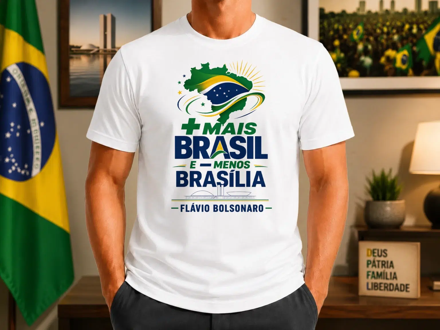 14 Artes Camiseta política - Imagem 1