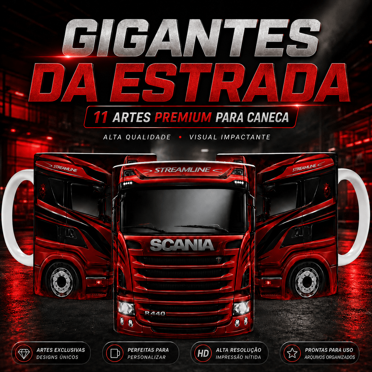 CAPA Artes Caneca Gigantes da Estrada - Imagem 1