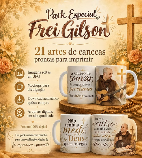 Frei Gilson Pack Especial Frei Gilson - Imagem 1
