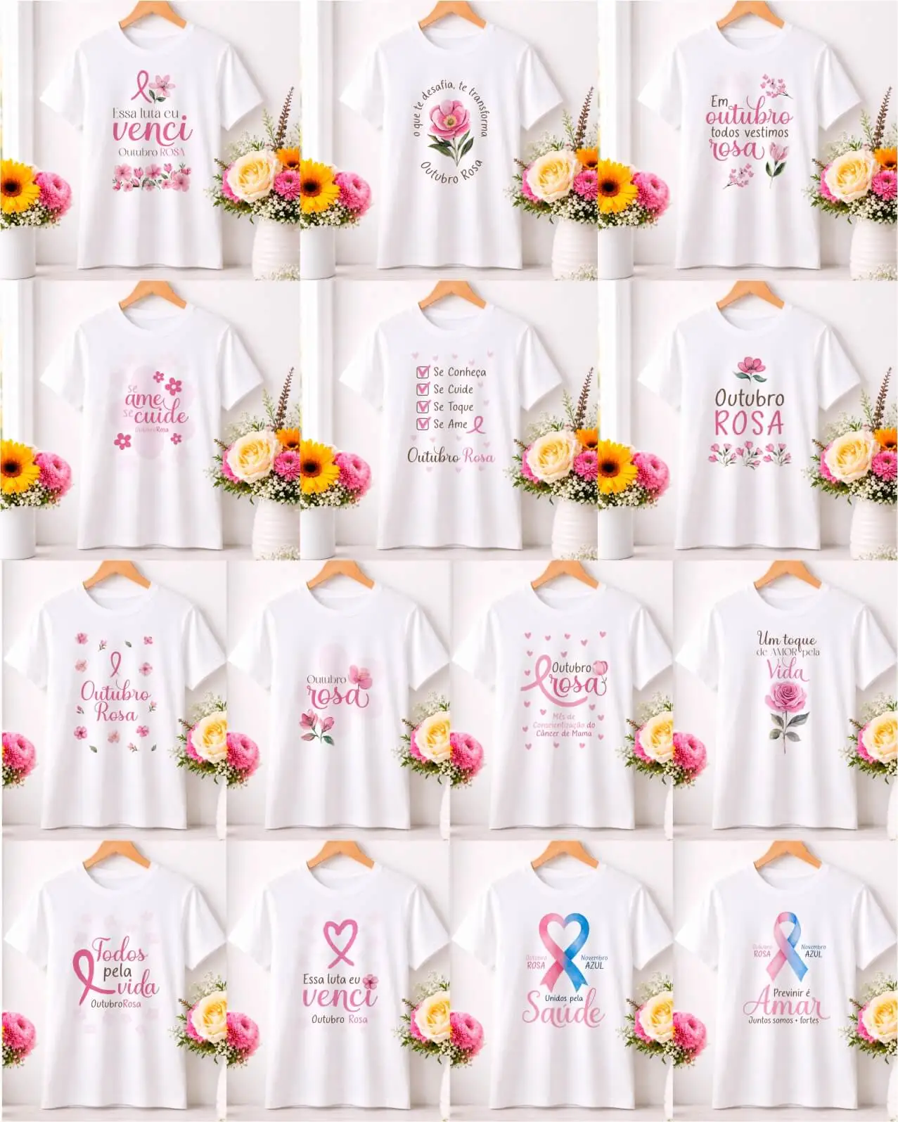 Tabela-Camisa-Outubro-Rosa-V7.jpg Pacote de Artes para Camisas Outubro Rosa V7 - Imagem 1