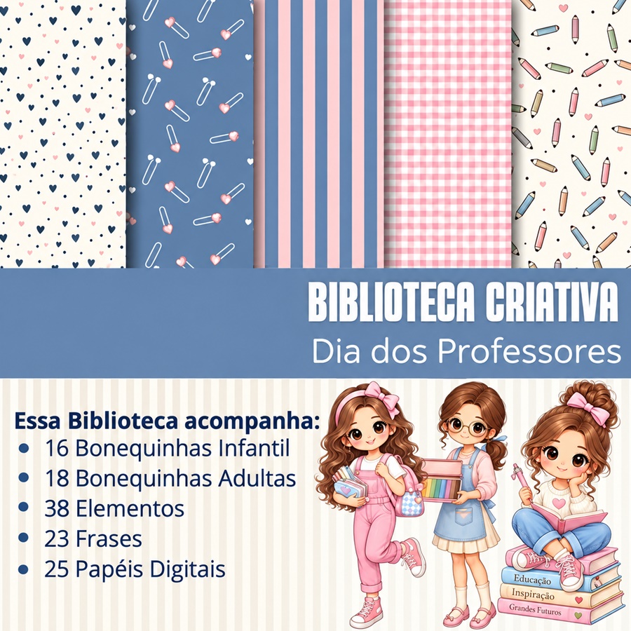 cats Kit Digital Dia dos Professores - Imagem 1