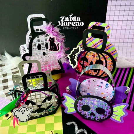 Cestas de Halloween Arquivo CESTAS DE HALLOWEEN - Imagem 1