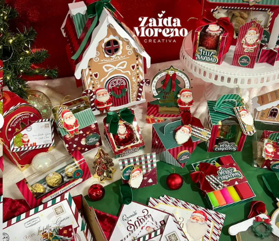 KIT REGALA SANTA Arquivo Coleção Natal Mágico - Imagem 1